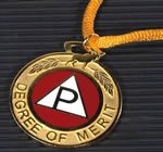 Pilgrim Degree Medallion with Black Case