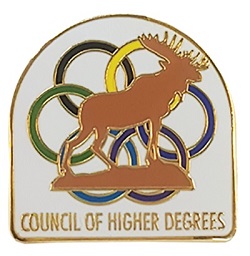 Council of Higher Degrees Pin