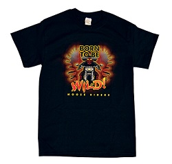 Moose Riders Born to be Wild T-Shirt