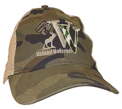 Valued Veterans Camo Cap