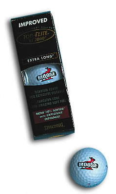stang specifikation udsende 3-Pak Top Flite XL 2000 golf balls with Moose Logo | Loyal Order of Moose -  Online Catalog