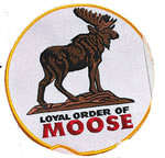 Loyal Order of Moose Emblem - 8 inch