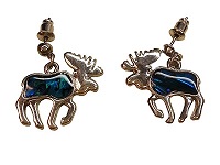 Moose Earrings