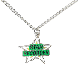 Star Recorder Necklace