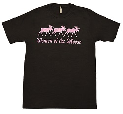 Women of the Moose Glitter Moose T-Shirt