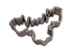 4 inch Moose head Cookie Cutter