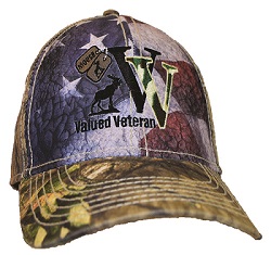 Valued Veterans US Flag Cap