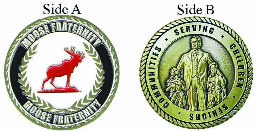 アンティーク LOOM（Loyal Order of Moose）ペンダント Moose